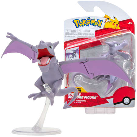 Pokemon Figurka Aerodactyl z podstawką deluxe 10 cm
