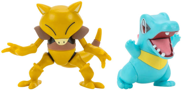Pokemon Zestaw 2 figurki Abra + Totodile