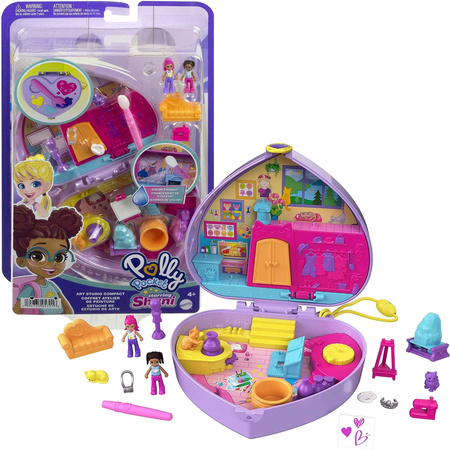 Polly Pocket zestaw kompaktowy Studio Artystyczne