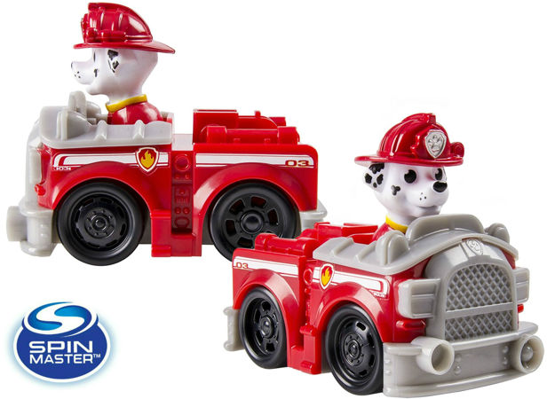 Psi Patrol Marshall autko wóz strażacki + figurka