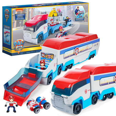 Psi Patrol Movie Transporter pojazdów Transformujący Patrolowiec