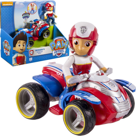 Psi Patrol Ryder figurka + pojazd Quad ATV