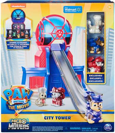 Psi Patrol The Movie City Tower Micro wieża z figurkami