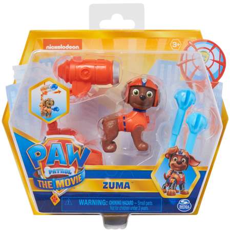 Psi Patrol The Movie figurka Zuma z wyrzutnią 
