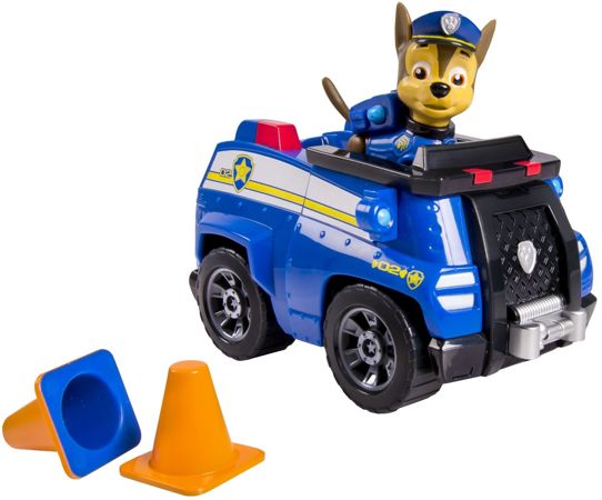 Psi patrol Figurka Chase'a z radiowozem policyjnym