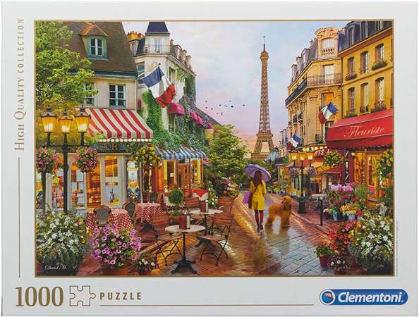 Puzzle Flowers in Paris 1000 elementów Kwiaty w Paryżu
