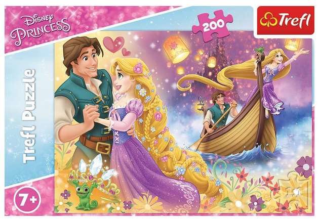 Puzzle Księżniczki Disney 200 elementów Disney Princess Magiczny świat księżniczek