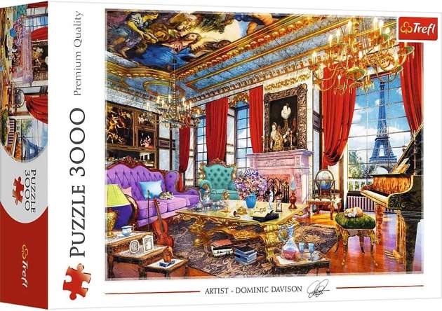 Puzzle Paryski pałac, 3000 elementów, Trefl 33078