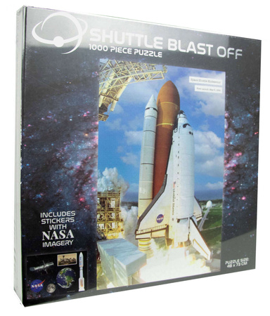 RMS NASA Shuttle Blast Off  Rakieta Puzzle 1000 elementów