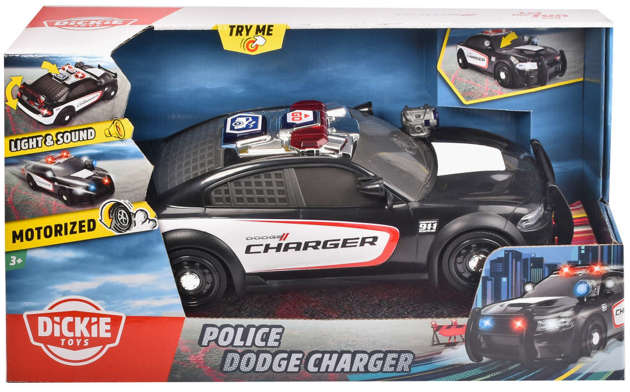 Radiowóz policyjny Go Real Dodge Charger z napędem światło/dźwięk