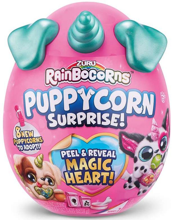 Rainbocorns PuppyCorn Surprise! maskotka niespodzianka+ akcesoria