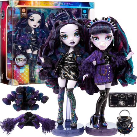 Rainbow High Shadow High lalki Naomi i Veronica Storm 22 cm