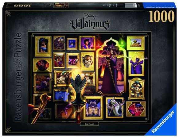Ravensburger Puzzle 1000 Disney Jafar Aladyn Villainous 