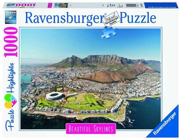 Ravensburger Puzzle 1000 Kapsztad Cape Town Beautiful Skylines
