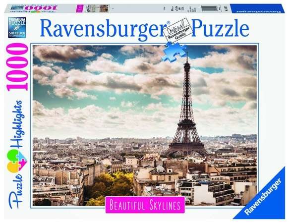 Ravensburger Puzzle 1000 Paryż Beautiful Skylines
