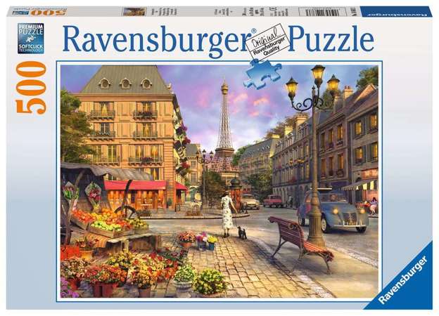 Ravensburger Puzzle 500 Promenada w Paryżu