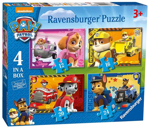Ravensburger Puzzle Psi Patrol 4 układanki