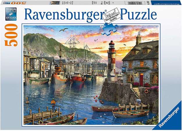 Ravensburger Puzzle Wschód nad Portem 500 elementów