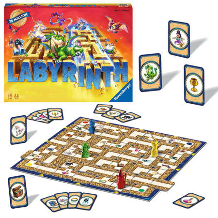 Ravensburger gra planszowa Labyrinth Zakręcony Labirynt
