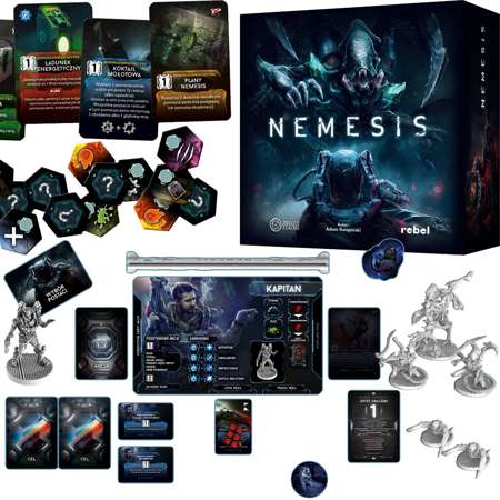 Rebel Nemesis planszowa gra przygodowa edycja polska survival horror