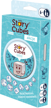 Rebel Story Cubes akcje klasyczna towarzyska gra w kości opowieści
