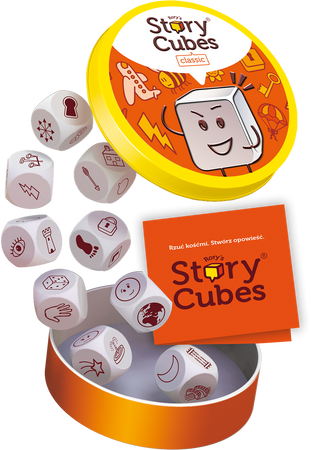Rebel Story Cubes klasyczna towarzyska gra w kości opowieści