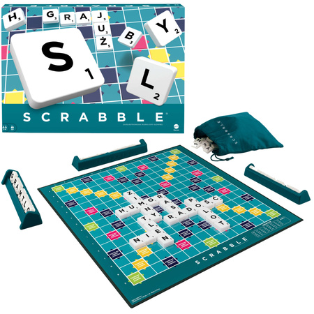 Rodzinna Gra Towarzyska słowna Scrabble Original PL