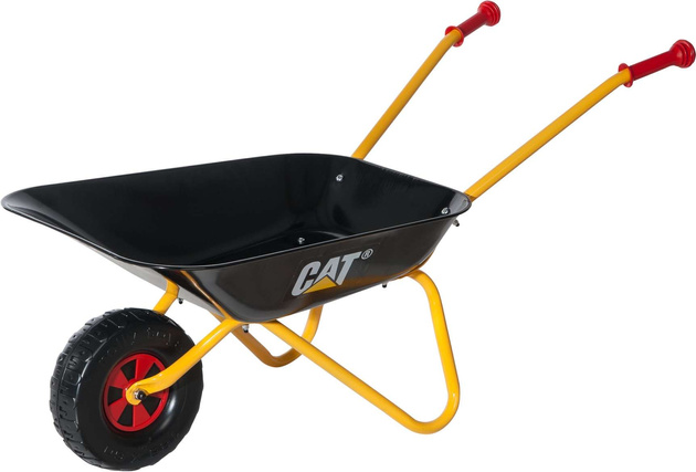 Rolly Toys Taczka ogrodowa metalowa CAT dla dzieci