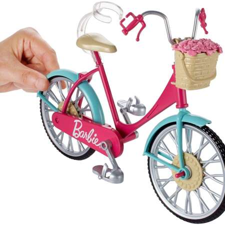 Rower dla lalki Barbie + akcesoria