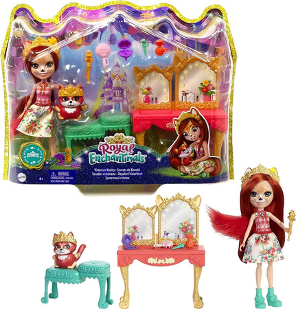 Royal Enchantimals zestaw Sekrety piękności Fabrina Fox 