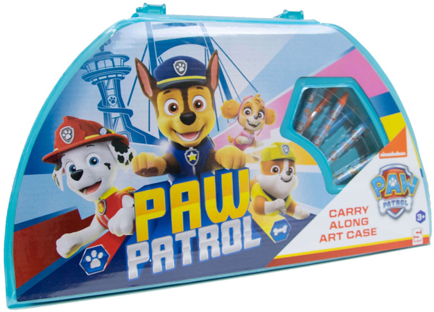 Sambro Walizka Artystyczna Psi Patrol z kredkami i farbkami