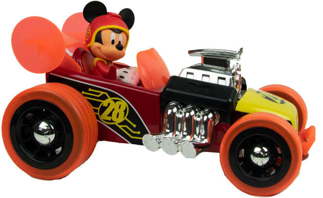 Samochód zdalnie sterowany Mickey Super Charged Hot Rod RC