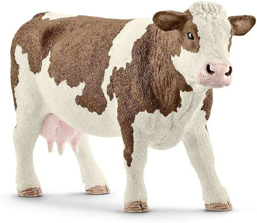 Schleich 13801 Farm World Krowa rasy Simentalskiej
