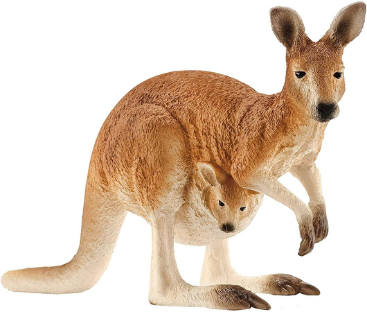 Schleich Figurka Kangura z dzieckiem
