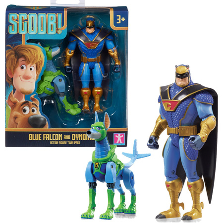 Scooby Doo 2 figurki Blue Falcon i Dynamutt
