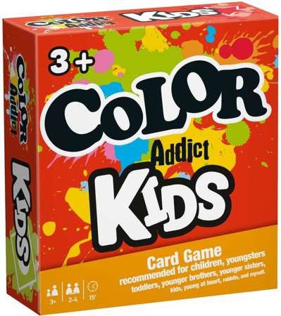 Shuffle Gra karciana Color Addict Kids dopasowanie kolorów dla najmłodszych
