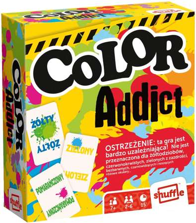Shuffle Gra karciana Color Addict dopasowanie kolorów
