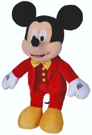 Simba Disney maskotka Myszka Mickey w czerwonym garniturze