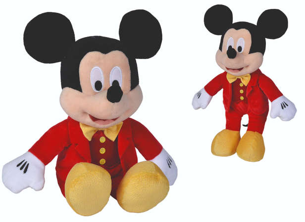 Simba Disney maskotka Myszka Mickey w czerwonym garniturze