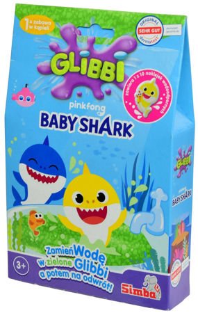 Simba Glibbi masa żelkowa do kąpieli Baby Shark