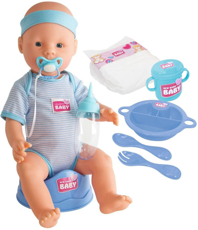 Simba Lalka funkcyjna New Born Baby Chłopiec