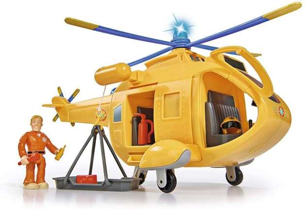 Simba Strażak Sam Helikopter Wallaby II z figurką Sama