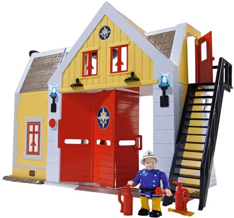 Simba Strażak Sam Remiza strażacka + szczypce ratunkowe
