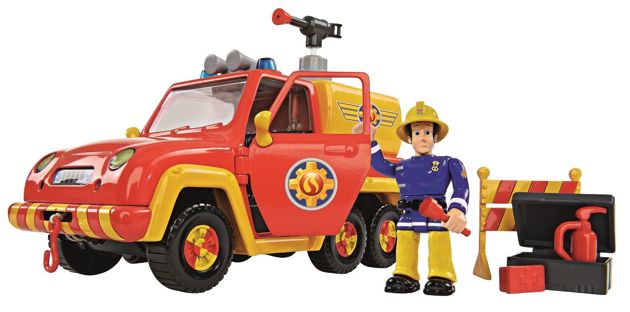 Simba Strażak Sam Remiza strażacka + wóz strażacki Venus