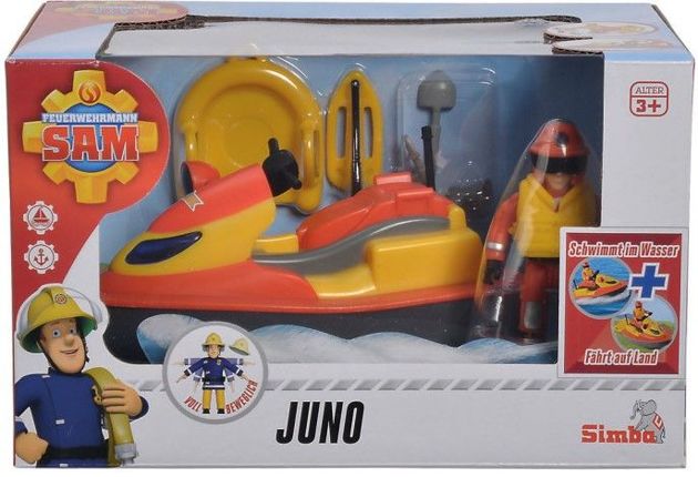 Simba Strażak Sam motorówka Juno 2.0 + figurka Elvis