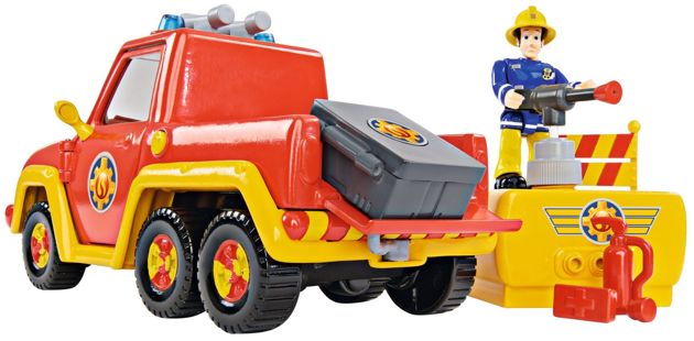 Simba Strażak Sam wóz pojazd strażacki Venus na wodę z figurką dźwięk
