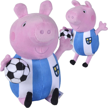 Simba Świnka Peppa maskotka George Piłkarz 20 cm