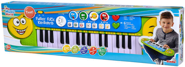 Simba Zabawny Keyboard My Music World