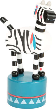 Small Foot 11094 Tańczący zwierzak Zebra figurka