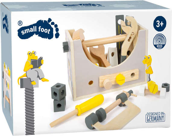 Small Foot Drewniana skrzynka z narzędziami 24 elementy